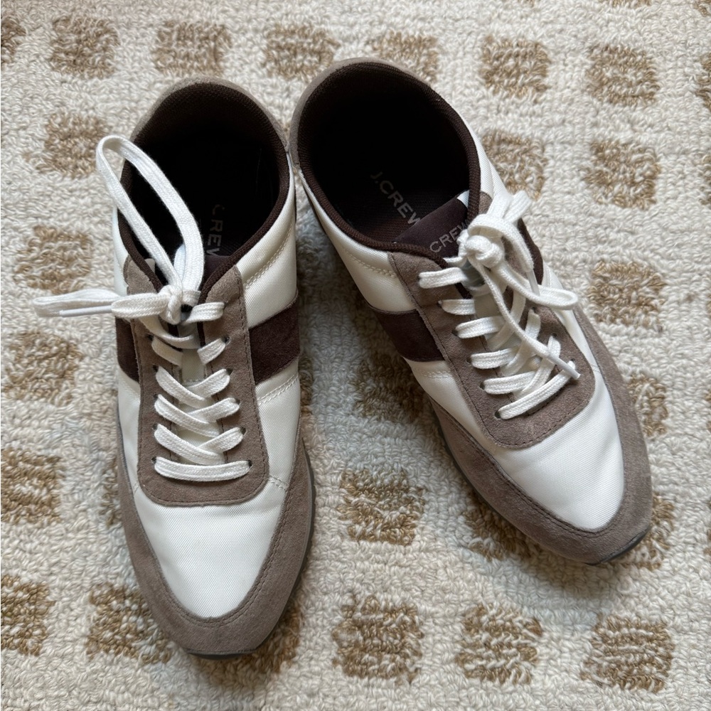 J.Crew Sneakers Maroon